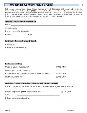 Skin Biopsy and Patient-Specific Stem Cell Lines - PMC Doc Template ...