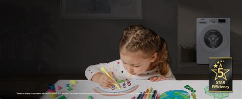 Samsung 8 kg, 5 Star, Digital Inverter Motor, Fully-Automatic Front ...