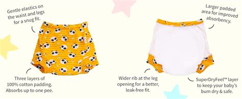 superbottoms Padded Underwear for Growing Babies/Toddlers|with 3 Layers ...