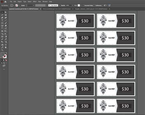 I need payment vouchers created | Freelancer