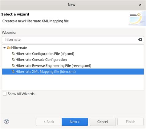 7.4. Hibernate マッピングファイルの作成 | Red Hat Product Documentation