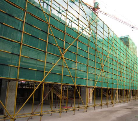 英司腾铝合金脚手架广泛应用于深圳新会展中心项目