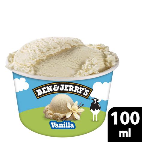Ben & Jerry's Ice Cream Vanilla 100ml | Ice Cream Tubs | Iceland Foods