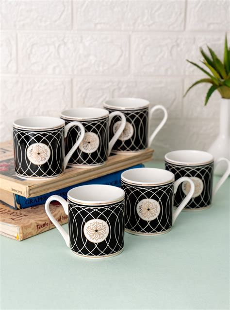 Buy Melon Ebony Plus Coffee & Tea Mugs Online – Clay Craft India