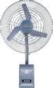 BAJAJ Bajaj Supreme MK II 450 mm Air Circulator Wall Fan, Grey 450 mm 3 ...