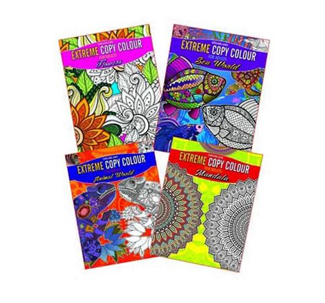 Dreamland Paper Back Extreme Colour Series 4 Activity Book for kids 3Y ...
