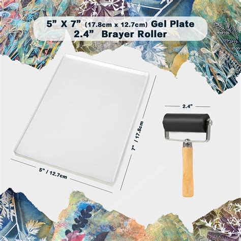 BuzzBright Gel Printing Plate kit, Complete India | Ubuy