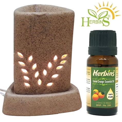 Herbins Ethnic Electric Aroma Diffuser Set Triangle Shape Burner ...