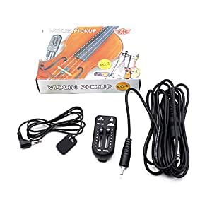 Festnight KQ-2 Piezo Contact Pickup Transducer with Volume Controller ...