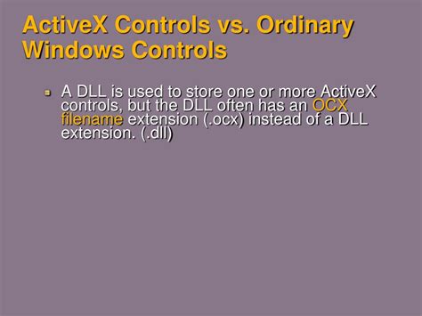 Define ActiveX Control 的图像结果