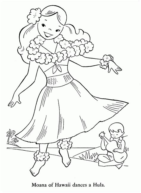 Hawaii: Coloring Pages & Books - 100% FREE and printable!