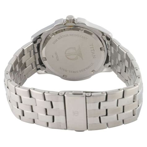 Buy Online Titan Octane Black Dial Analog Stainless Steel Strap watch ...