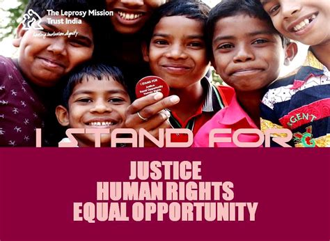 human rights - The Leprosy Mission Trust India