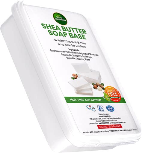 Buy Parle Ropvatika Aloevera Natural Shea Butter Soap Base 1kg for Soap ...