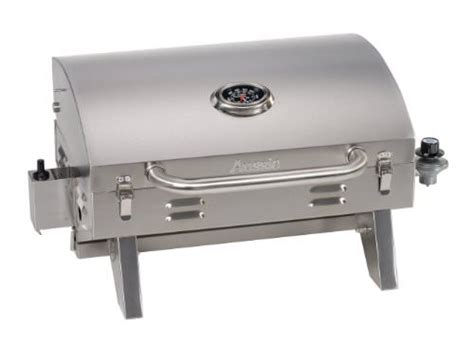 Aussie 205 Stainless Steel Tabletop Gas Grill - Camp Stuffs