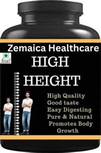Zemaica Healthcare High Height | Bones increase | Height | Capsule ...