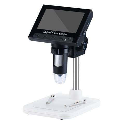 Portable USB Camera Video LCD Digital Display Screen Microscope - Digital Microscope with LCD ...