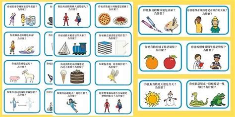 對話問題練習卡片｜Conversation Question Practice Cards