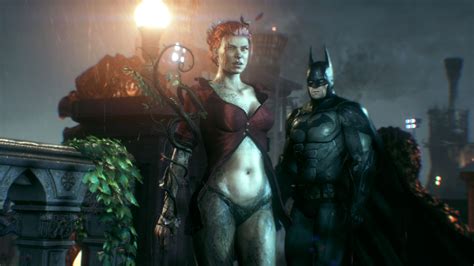 Batman: Arkham Knight, conversing about Poison Ivy's immunity to the ...