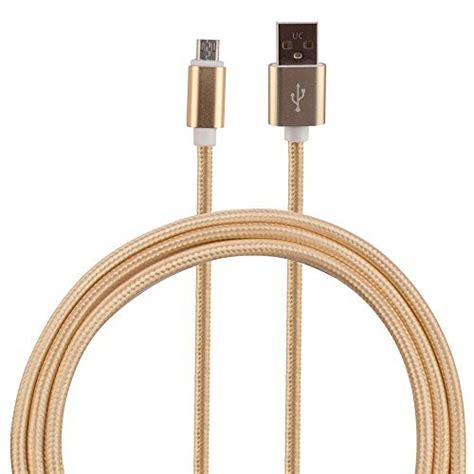 Micro USB Cable USB (2.0 A) Male to Micro USB Sync & Charging Cable for ...
