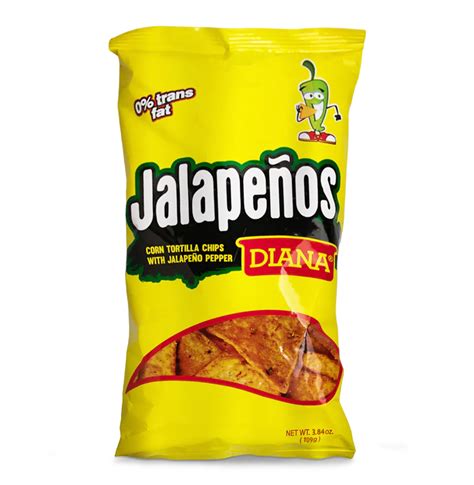 Diana || Jalapenos Tortilla Chips (3.84oz) – 1PaysLess