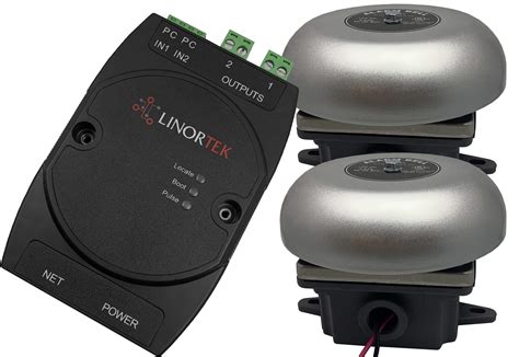 Buy Linortek Netbell-2-2Bel TCP/IP Network Bell Controller with Two 6 ...
