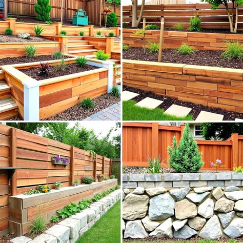 20 Durable Wood Retaining Wall Ideas for Your Yard