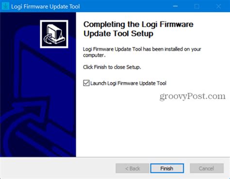 Logitech Firmware Update 的图像结果