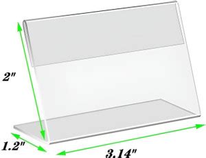 Flipkart.com | Wizzartprints 1 Compartments Acrylic Table Display Label ...