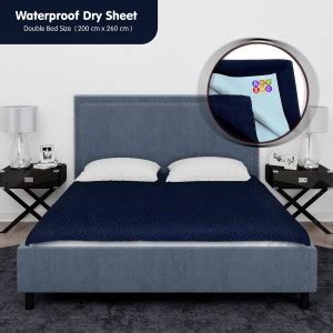 BeyBee Fast and Easy Dry Sheet Quick Original Baby Dry Sheet Double Bed ...