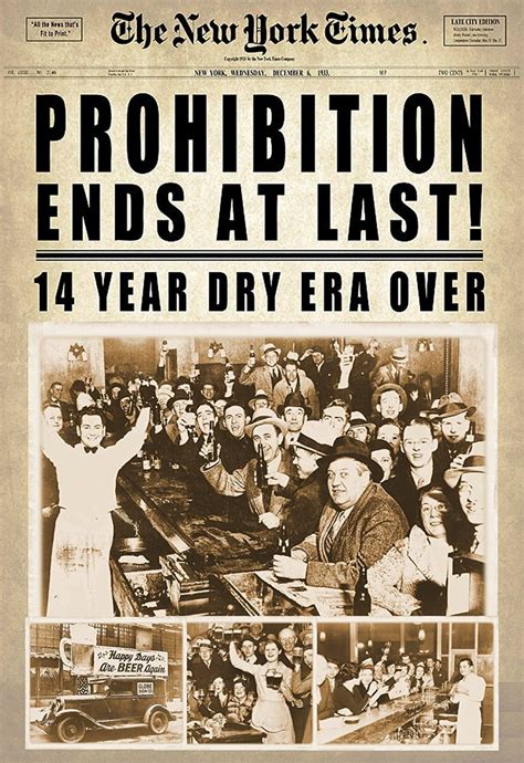 Prohibition Poster