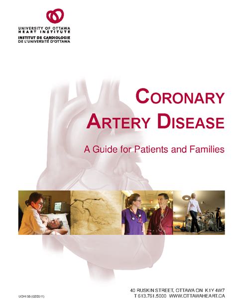 Coronary artery disease patient guide - C oronary artery Disease A ...