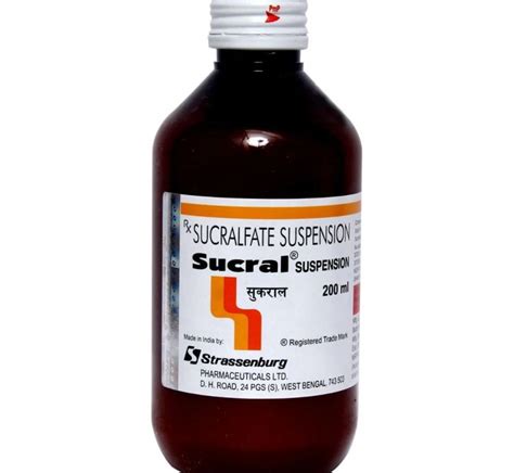 SUCRAL SYP 200ML - Medehub