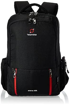 Murano Storm 33 LTR Casual Backpack for Men Women with 3 Compartment ...