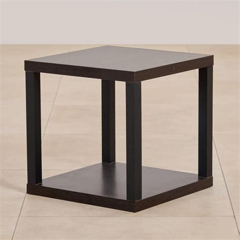 Buy (Refurbished) Helios Lewis End Table - Brown from Helios by Home ...