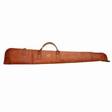 China Canvas and Top Quality Genuine Leather Rifle Gun Case, Shotgun ...