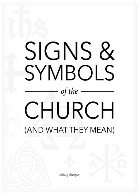 Roman Catholic Signs And Symbols