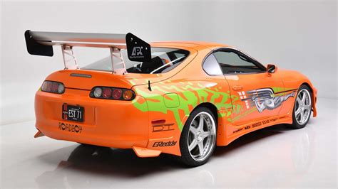 Paul Walker's Toyota Supra from Fast & Furious Sells for Record $550,000 - autoevolution