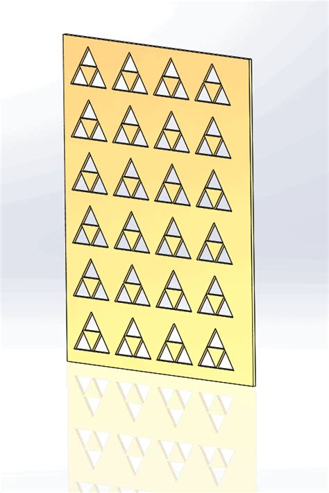 SolidWorks Sketch Fill Pattern 的图像结果