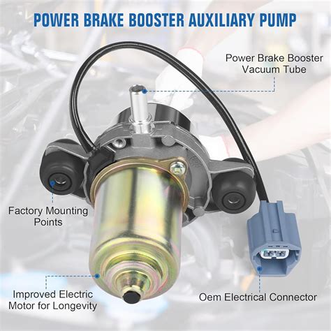 QRYDWQ Vacuum Pump Power Brake Booster Auxiliary Pump Brake India | Ubuy