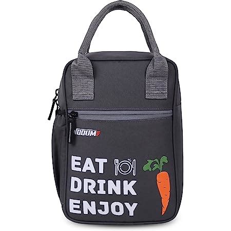 HOOM Insulated Travel Lunch Bag/Tiffin Bag/Storage Bag for Office ...