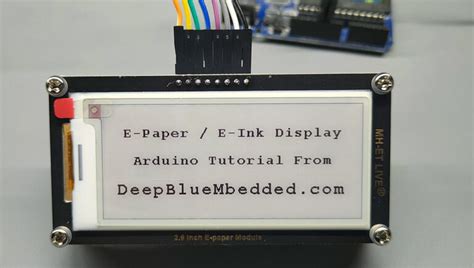 Image result for 7 2 Inch ePaper Arduino Tutorial
