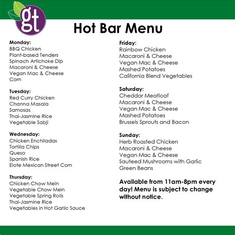 Deli – GreenTree Co-op Market