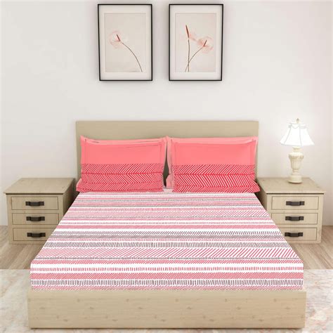 Buy LAYERS Bologna Printed 3-Pc. Double Bedsheet Set - 274 x 274 cm ...