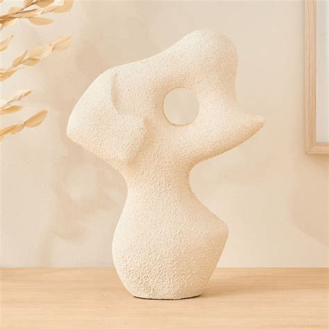 Buy Oyster Natura Fluid Polyresin Table Accent from Home Centre at just ...