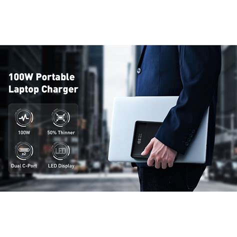 Baseus Blade 100W 20000mAh Portable Laptop Charging Power Bank | onide.lk