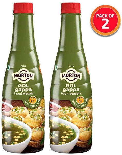 Morton Golgappa Pani Masala, Made from Fresh Mango and Mint Price in ...