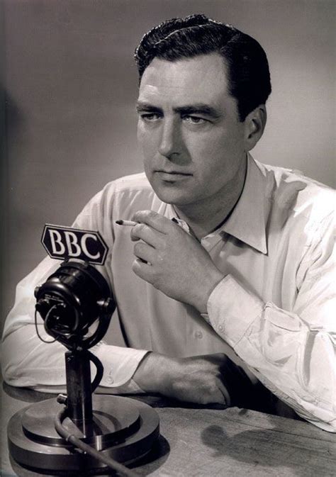 John Arlott in a post-war posed BBC shot | ESPNcricinfo.com