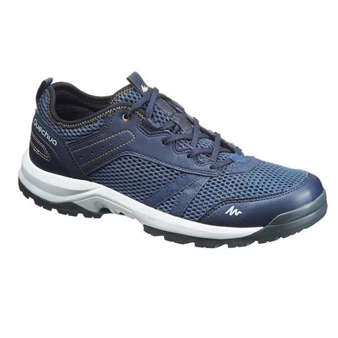 Buy Men's Hiking Shoes NH100 Fresh - Navy Blue Online | Decathlon
