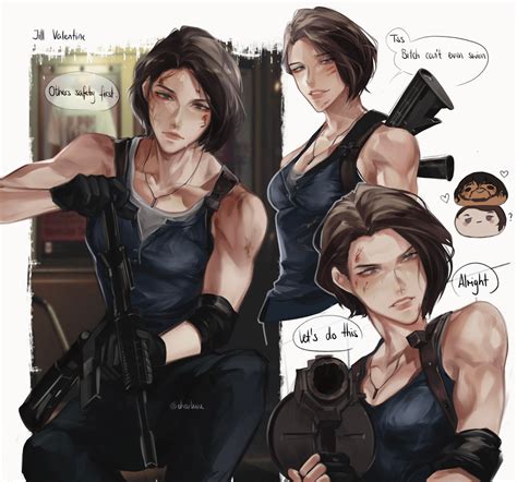 Jill Valentine Resident Evil 3 ART PRINT - Etsy
